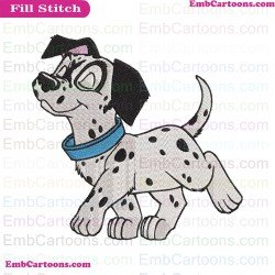 101 Dalmations Embroidery Design 007