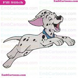 101 Dalmations Embroidery Design 008