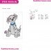 101 Dalmations Embroidery Design 009