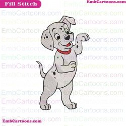 101 Dalmations Embroidery Design 013