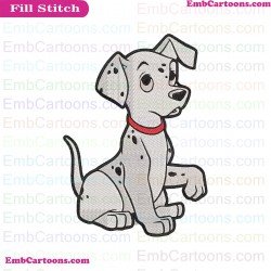 101 Dalmations Embroidery Design 014