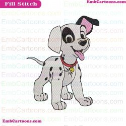 101 Dalmations Embroidery Design 019