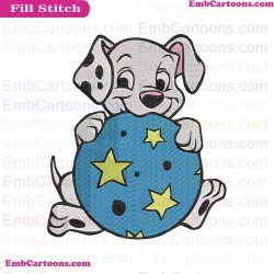 101 Dalmations Embroidery Design 020