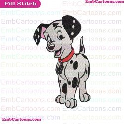 101 Dalmations Embroidery Design 021