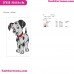 101 Dalmations Embroidery Design 021