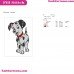 101 Dalmations Embroidery Design 021