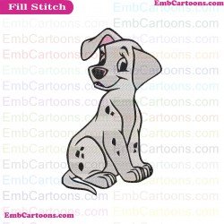 101 Dalmations Embroidery Design 023