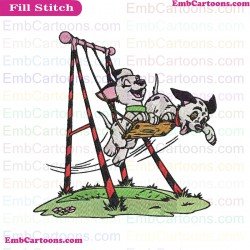 101 Dalmations Embroidery Design 025