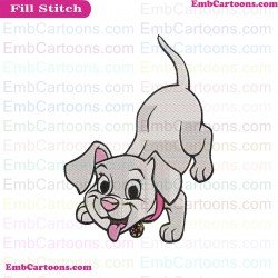 101 Dalmations Embroidery Design 029