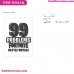99 Problem Fortnite Battle Royale Svg Embroidery Design