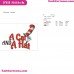 A Cat And A Hat Dr Seuss The Cat In The Hat Embroidery Design