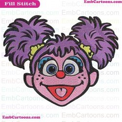 Abby Cadabby Sesame Street Embroidery Design