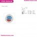 Abominable Rudolph Snowman Face Embroidery Design 2