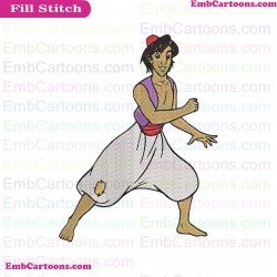 Aladdin Embroidery Design