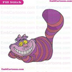 Alice Wonderland Embroidery Design 0002