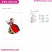 Alice Wonderland Embroidery Design 0003