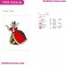 Alice Wonderland Embroidery Design 0003