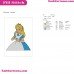 Alice Wonderland Embroidery Design 0016