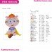 Alpha Pig Super Why Embroidery Design