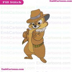 Alvin And The Chipmunks Embroidery Design 01