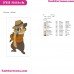 Alvin And The Chipmunks Embroidery Design 01