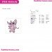 Angel Stitch Pink 2 Lilo And Stitch Embroidery Design
