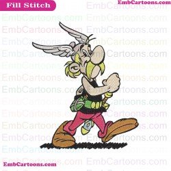 Asterix Embroidery Design 10