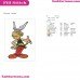 Asterix Embroidery Design 11