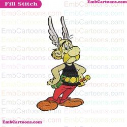 Asterix Embroidery Design 13