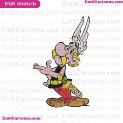 Asterix Embroidery Design 1