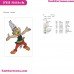Asterix Embroidery Design 2