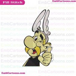 Asterix Embroidery Design 4
