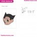 Astro Boy Embroidery Design 2