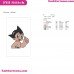 Astro Boy Embroidery Design 3
