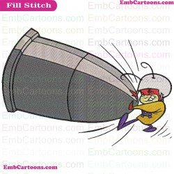 Atom Ant Formiga Embroidery Design 2
