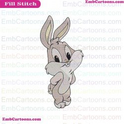 Baby Bugs Bunny Baby Looney Tunes Embroidery Design