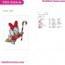 Baby Daisy Candy Cane Mickey Mouse Christmas Embroidery Design
