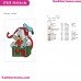 Baby Duck Donald Present Mickey Mouse Christmas Embroidery Design