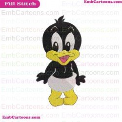 Baby Duffy Baby Looney Tunes Embroidery Design