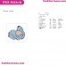 Baby Eeyore Smiling Winnie The Pooh Embroidery Design