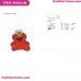 Baby Elmo Sesame Street Embroidery Design