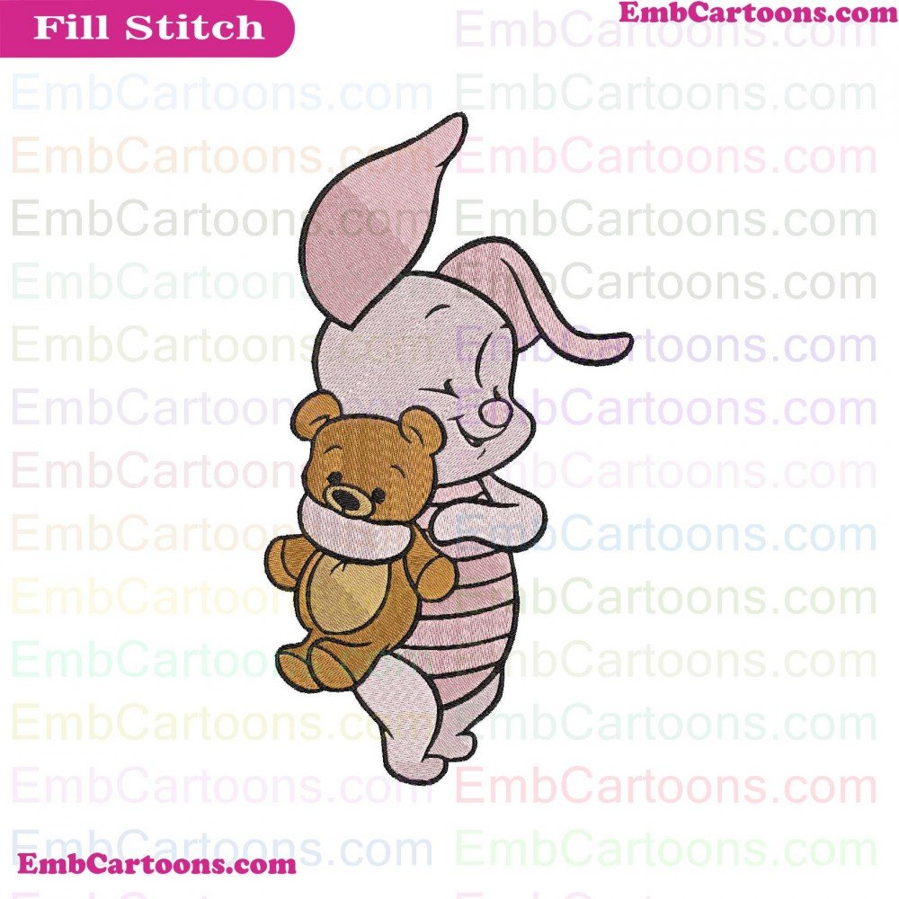 Baby Piglet Applique Design, Baby Piglet Embroidery Design, Piglet And Applique Design, Piglet And Embroidery Design, And Teddy Applique Design, And Teddy Embroidery Design, Teddy Bear Applique Design, Teddy Bear Embroidery Design, Bear Winnie Applique De