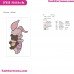 Baby Piglet And Teddy Bear Winnie The Pooh Embroidery Design