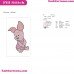 Baby Piglet Sitting Down Winnie The Pooh Embroidery Design