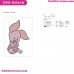 Baby Piglet Winnie The Pooh Embroidery Design