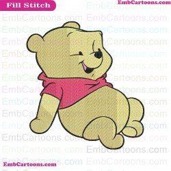 Baby Pooh 3 Winnie The Pooh Embroidery Design