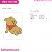 Baby Pooh 3 Winnie The Pooh Embroidery Design