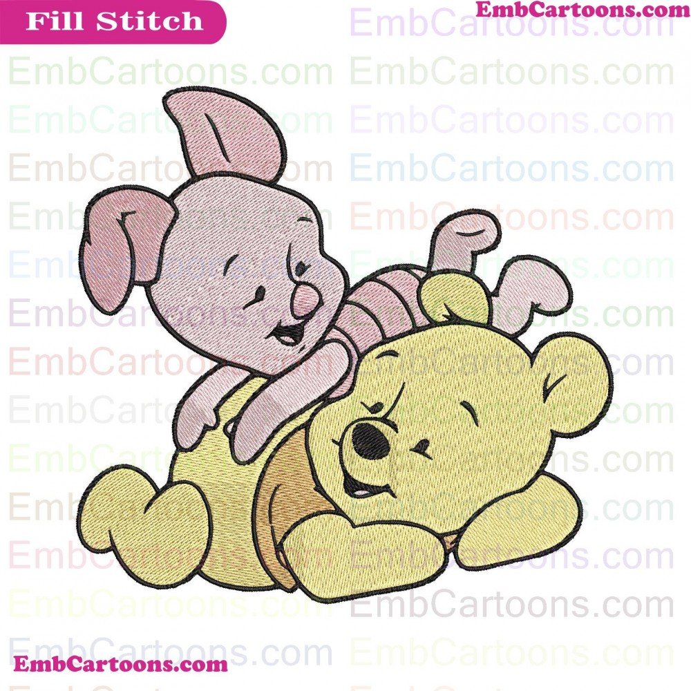 Baby Pooh Applique Design, Baby Pooh Embroidery Design, Pooh And Applique Design, Pooh And Embroidery Design, And Piglet Applique Design, And Piglet Embroidery Design, Piglet 2 Applique Design, Piglet 2 Embroidery Design, 2 Winnie Applique Design, 2 Winni