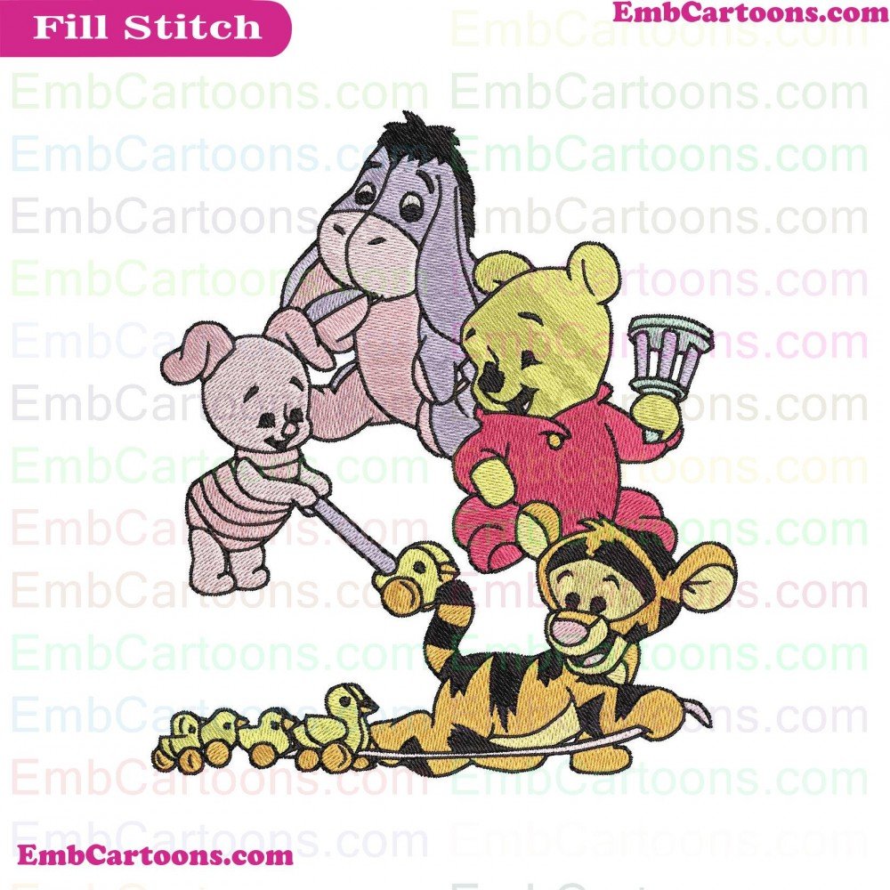 Baby Pooh Applique Design, Baby Pooh Embroidery Design, Pooh And Applique Design, Pooh And Embroidery Design, And Tigger Applique Design, And Tigger Embroidery Design, Tigger And Applique Design, Tigger And Embroidery Design, And Piglet Applique Design, A