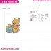 Baby Pooh Eating Honey Winnie The Pooh Embroidery Design